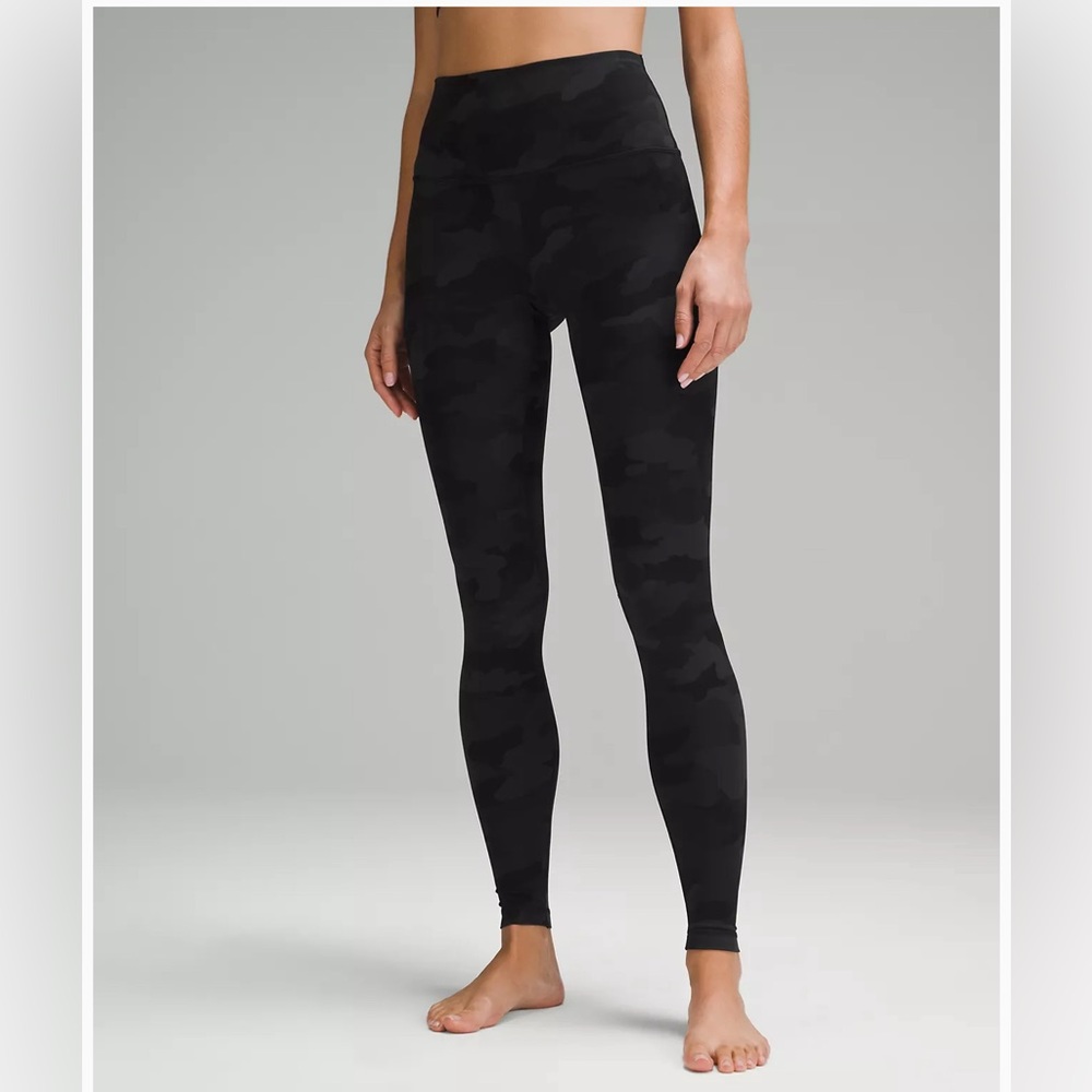 Lululemon Align size 10 deep gray camouflage